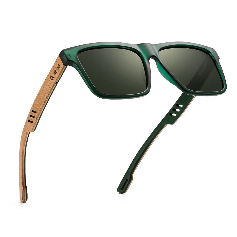 New High Quality Square Sunglasses for Men Polarized UV400 Fashion Sunglass Mirror Sport Sun Glasses Driving Oculos